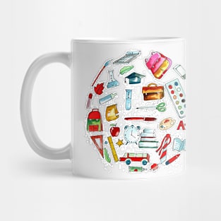 Back to School Realistic Object Mug